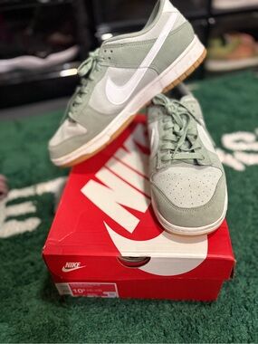 Nike Dunk Low Retro SE Jade Horizon Summit White Men’s Size 10.5M Used